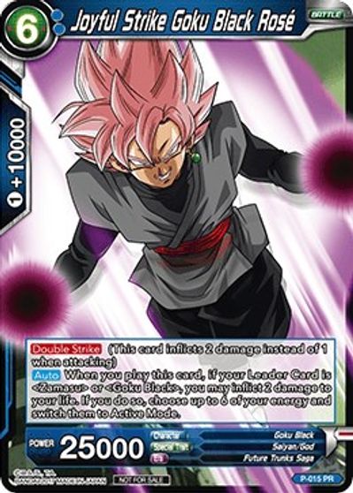 Joyful Strike Goku Black Rose