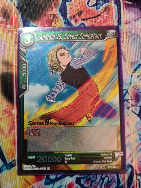 Android 18, Covert Combatant Pre-Release