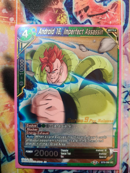 Android 16, Imperfect Assassin Pre-Release