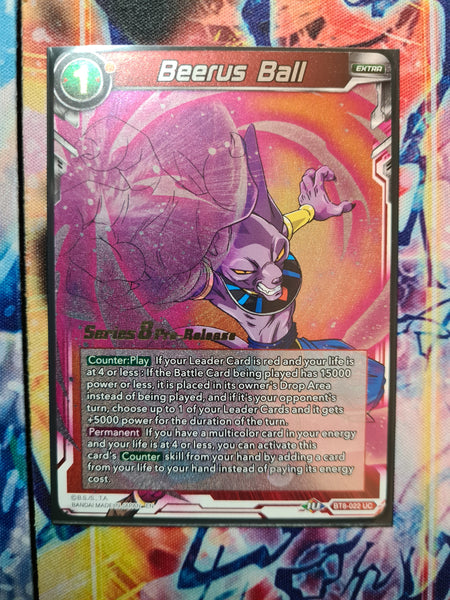 Beerus Ball Pre-Release