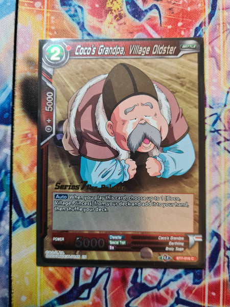 Coco's Grandpa, Village Oldster Pre-Release