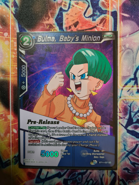 Bulma, Baby's Minion Pre-Release