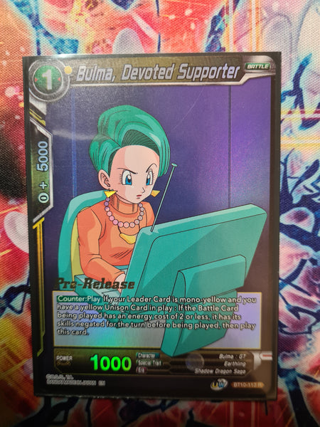 Bulma, Devoted Supporter Pre-Release