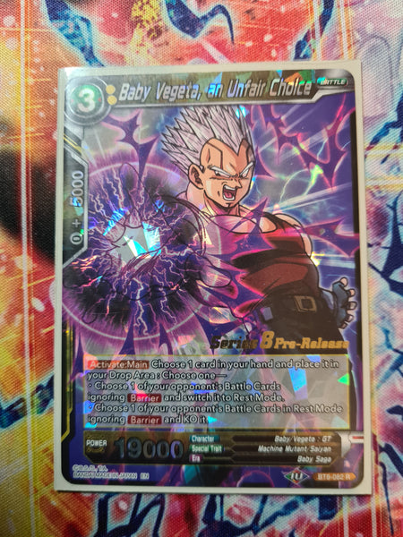 Baby Vegeta, an Unfair Choice Pre-Release