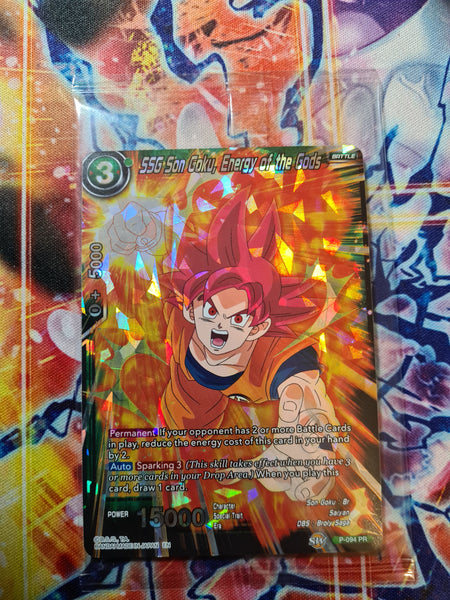 SSG Son Goku, Energy of the Gods (Special Pack Set 6) *Sealed*