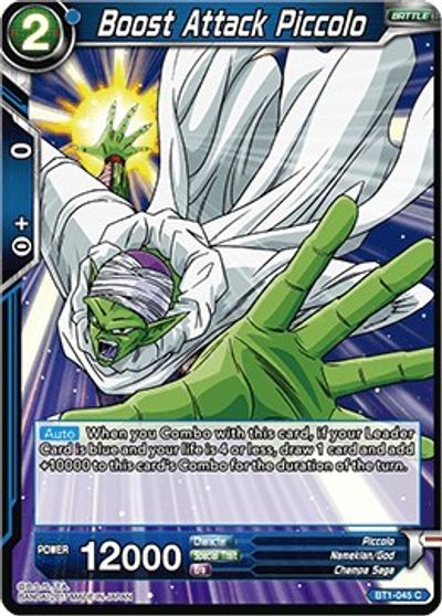 Boost Attack Piccolo