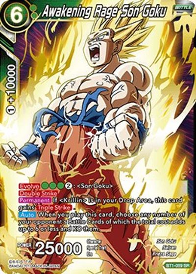 Awakening Rage Son Goku